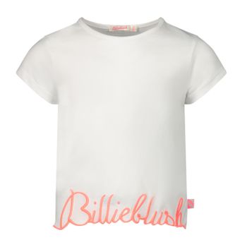 BillieBlush U15733 kinder t-shirt wit Afbeelding van BillieBlush U15733 kinder t-shirt wit