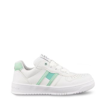 Tommy Hilfiger 32143 kindersneakers wit/mint Afbeelding van Tommy Hilfiger 32143 kindersneakers wit/mint
