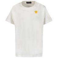 Afbeelding van Versace 1000239 1A03019 kinder t-shirt wit