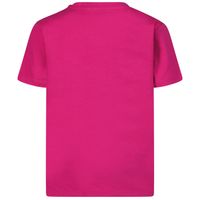 Picture of Versace 1000239 1A03627 kids t-shirt dark pink