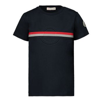 Moncler 8C71920 Baby-T-Shirt Marine Bild von Moncler 8C71920 Baby-T-Shirt Marine