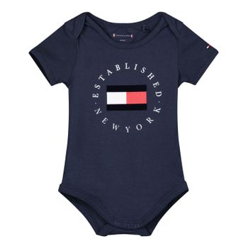 Tommy Hilfiger KN0KN01289 rompertje navy Afbeelding van Tommy Hilfiger KN0KN01289 rompertje navy