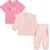 Boss J98365 baby sweatsuit light pink