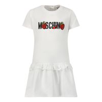 Picture of Moschino MCV074 baby dress white