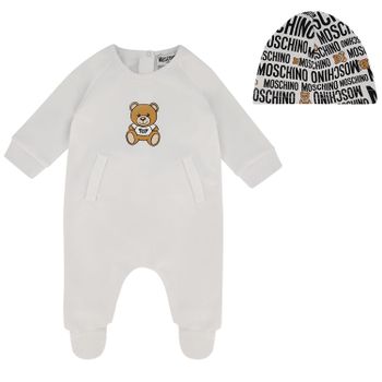 Moschino MUY02R boxpakje wit Afbeelding van Moschino MUY02R boxpakje wit