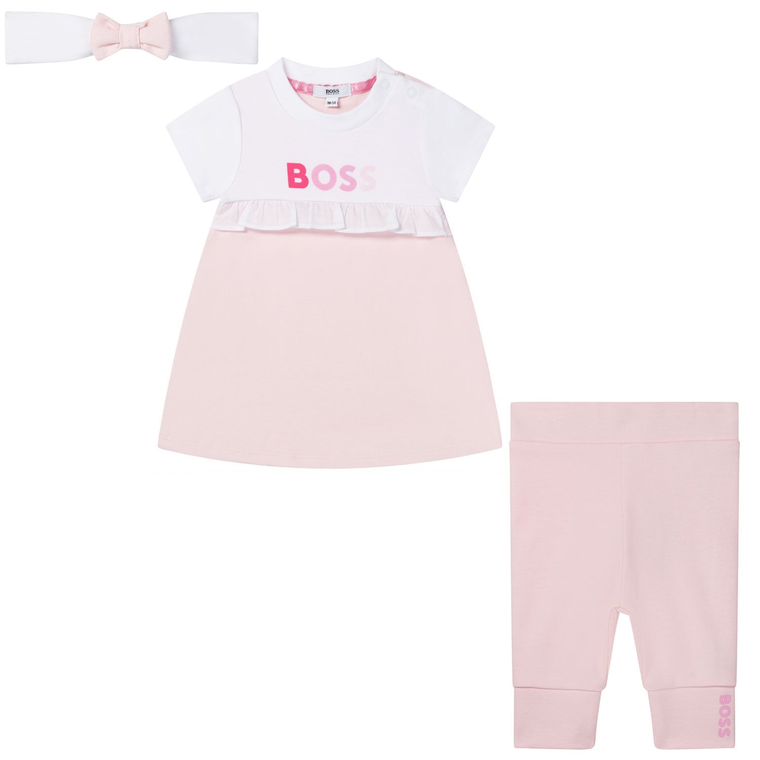 Picture of Boss J98346 baby set light pink