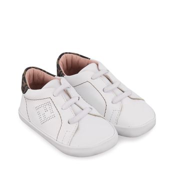 Fendi BUR032 Babyschuhe Hellrosa Bild von Fendi BUR032 Babyschuhe Hellrosa