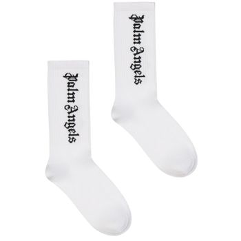 Palm Angels PBRA005F22KNI001 kindersokken wit Afbeelding van Palm Angels PBRA005F22KNI001 kindersokken wit