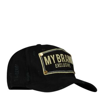My Brand UMBCAP03 herenpet zwart Afbeelding van My Brand UMBCAP03 herenpet zwart