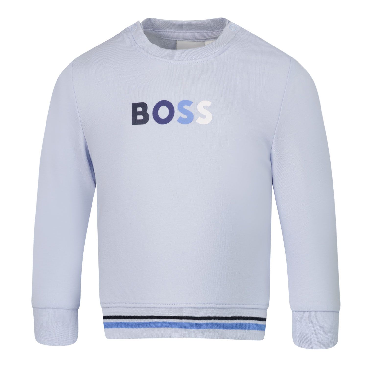 Picture of Boss J95332 baby sweater light blue