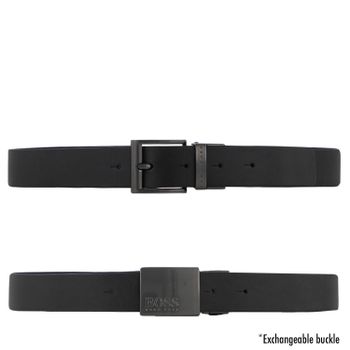 Boss J20273 kinderriem zwart Afbeelding van Boss J20273 kinderriem zwart