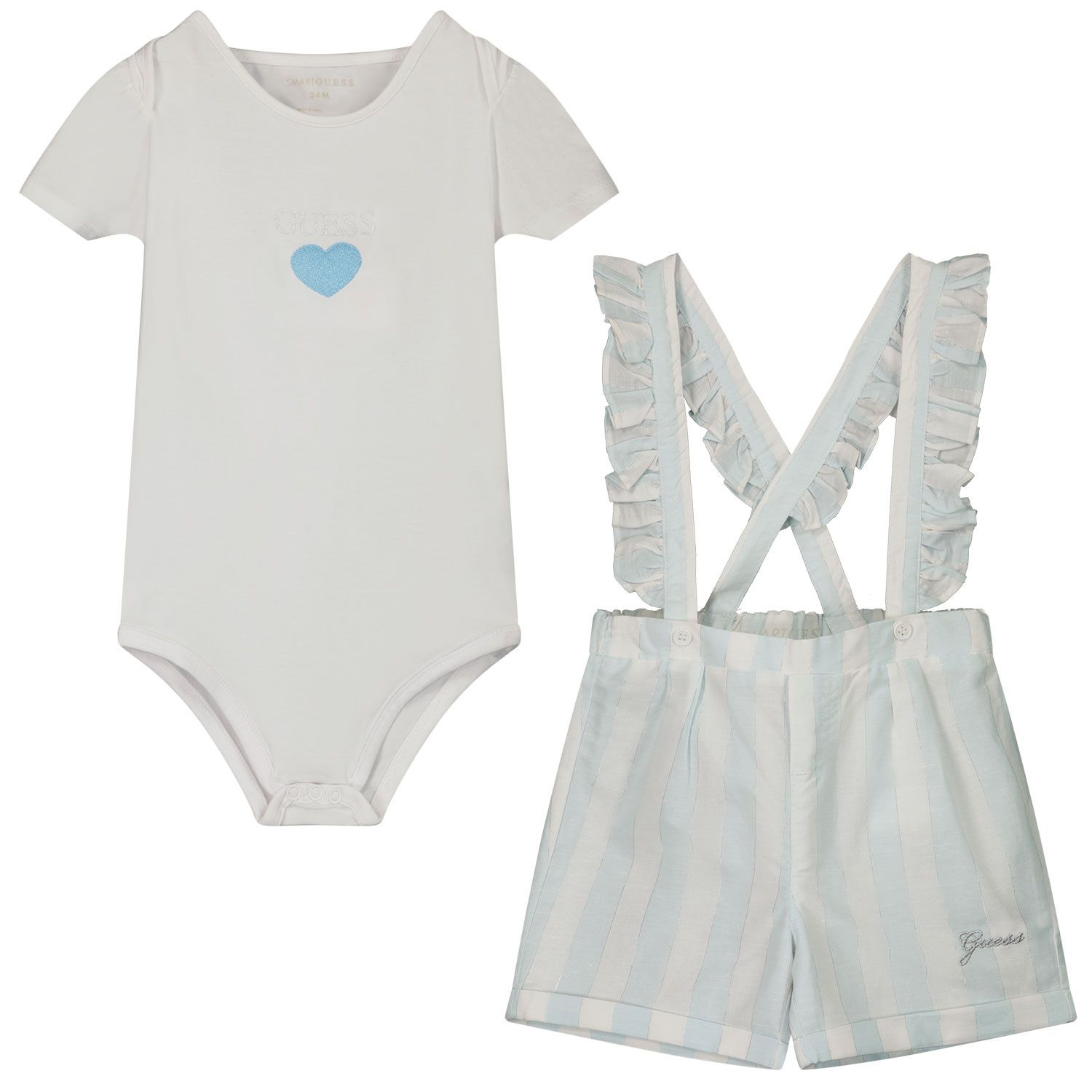 Picture of Guess A2GG01 baby set light blue