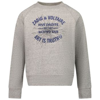 Zadig & Voltaire X15313 Kinderpullover Grau Bild von Zadig & Voltaire X15313 Kinderpullover Grau