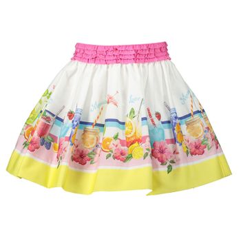 MonnaLisa 115706 kinderrokje roze Afbeelding van MonnaLisa 115706 kinderrokje roze