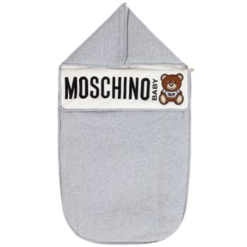 Moschino MVE005 babyaccessoire licht grijs Afbeelding van Moschino MVE005 babyaccessoire licht grijs