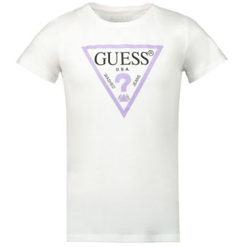 Guess J73I56 kinder t-shirt wit Afbeelding van Guess J73I56 kinder t-shirt wit