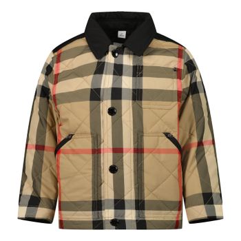 Burberry 8042916 babyjas beige Afbeelding van Burberry 8042916 babyjas beige