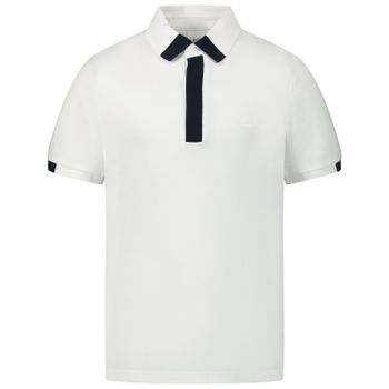 Boss J25E93 Kinder-Poloshirt Weiß Bild von Boss J25E93 Kinder-Poloshirt Weiß