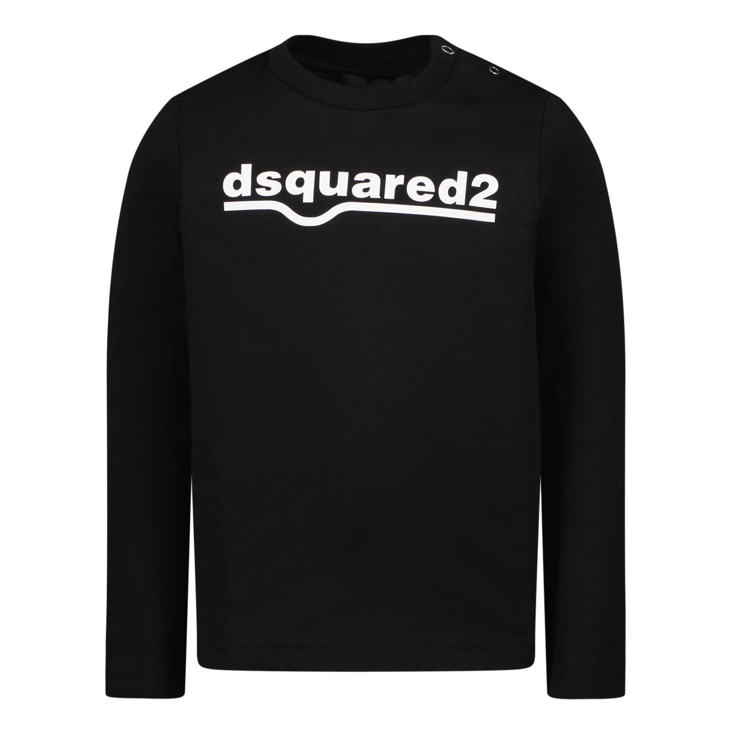 Picture of Dsquared2 DQ0550 baby shirt black