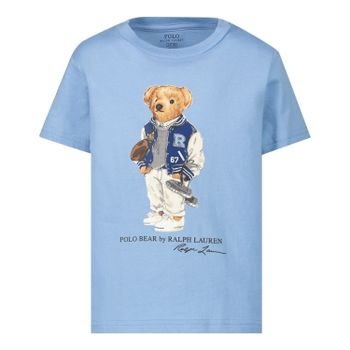 Ralph Lauren 785928 Kindershirt Hellblau Bild von Ralph Lauren 785928 Kindershirt Hellblau