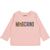 Moschino MOO00ELBA12 baby t-shirt licht roze
