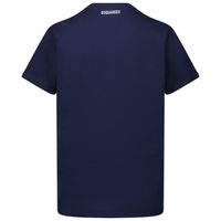 Picture of Dsquared2 DQ0799 kids t-shirt navy