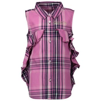 Guess K01H01 Kinderhemd Fuchsia Bild von Guess K01H01 Kinderhemd Fuchsia