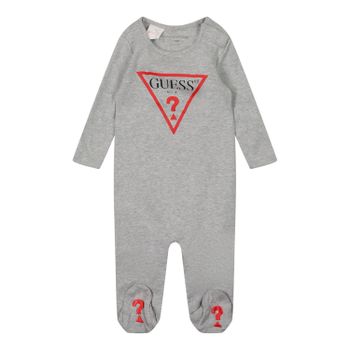 Guess H02W00 Babystrampelanzug Hellgrau Bild von Guess H02W00 Babystrampelanzug Hellgrau