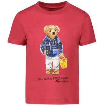 Ralph Lauren 777150 kinder t-shirt rood Afbeelding van Ralph Lauren 777150 kinder t-shirt rood