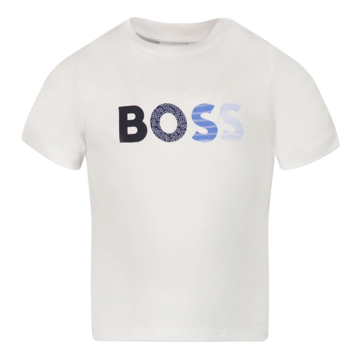 Bild von Boss J95329 Baby-T-Shirt Weiß