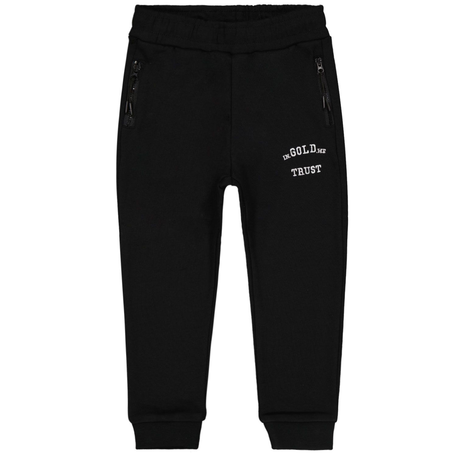 Picture of in Gold We Trust The Alligator kids jeans black