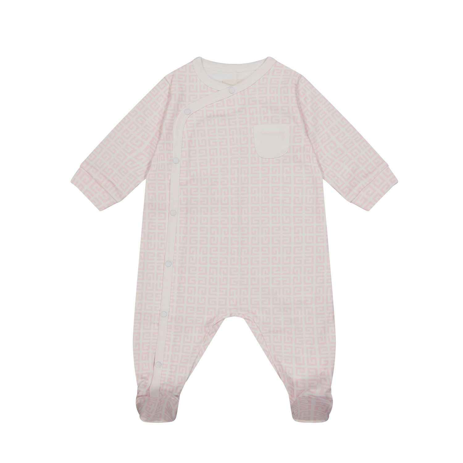 Picture of Givenchy H97080 baby playsuit light pink