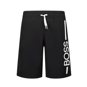Boss J24682 kinder zwemkleding zwart Afbeelding van Boss J24682 kinder zwemkleding zwart