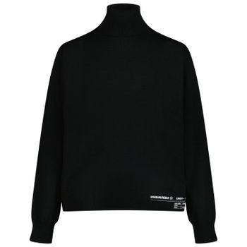 Dsquared2 DQ1161 kindertrui zwart Afbeelding van Dsquared2 DQ1161 kindertrui zwart