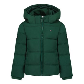 Tommy Hilfiger KB0KB06978B babyjas donker groen Afbeelding van Tommy Hilfiger KB0KB06978B babyjas donker groen