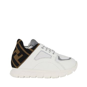 Fendi JMR334 A8CJ kindersneakers wit Afbeelding van Fendi JMR334 A8CJ kindersneakers wit