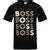 Boss J25N37 kinder t-shirt zwart