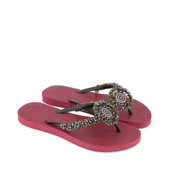 UZURII ABY dames slippers bordeaux Afbeelding van UZURII ABY dames slippers bordeaux