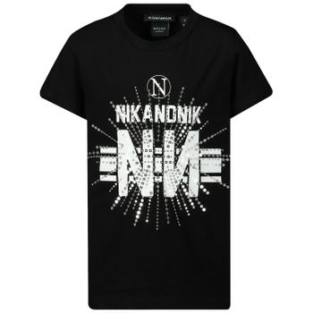 NIK&NIK G8426 kinder t-shirt zwart Afbeelding van NIK&NIK G8426 kinder t-shirt zwart