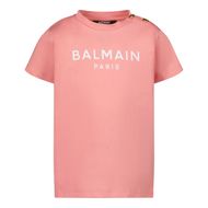 Afbeelding van Balmain 6Q8891 baby t-shirt peach