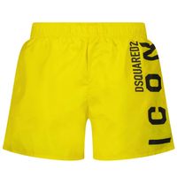 Picture of Dsquared2 DQ1019 kids swimwear yellow