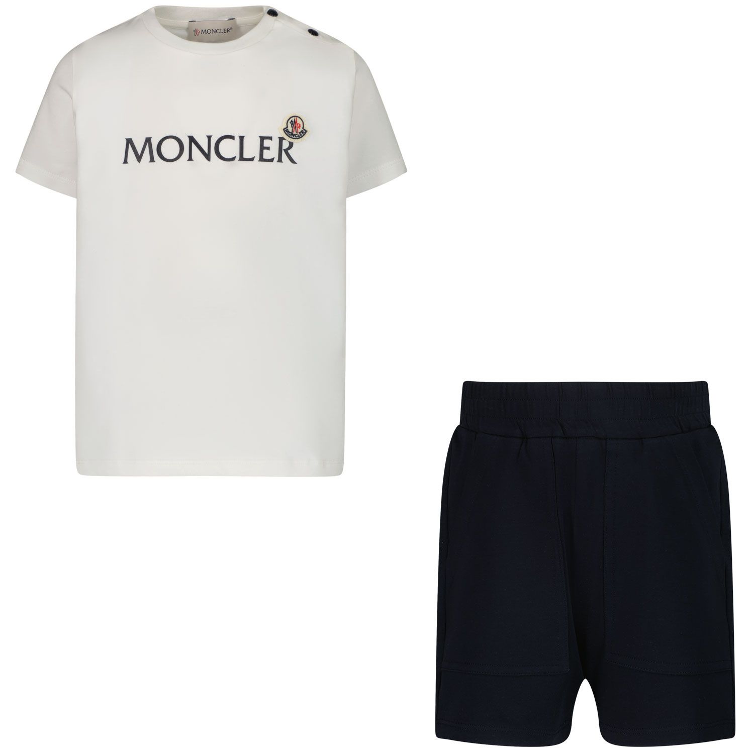 Picture of Moncler 8M00024 baby set white