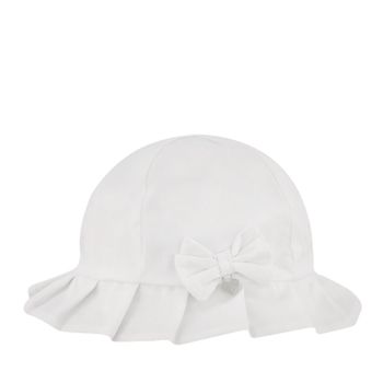 Mayoral 9373 baby hoedje wit Afbeelding van Mayoral 9373 baby hoedje wit
