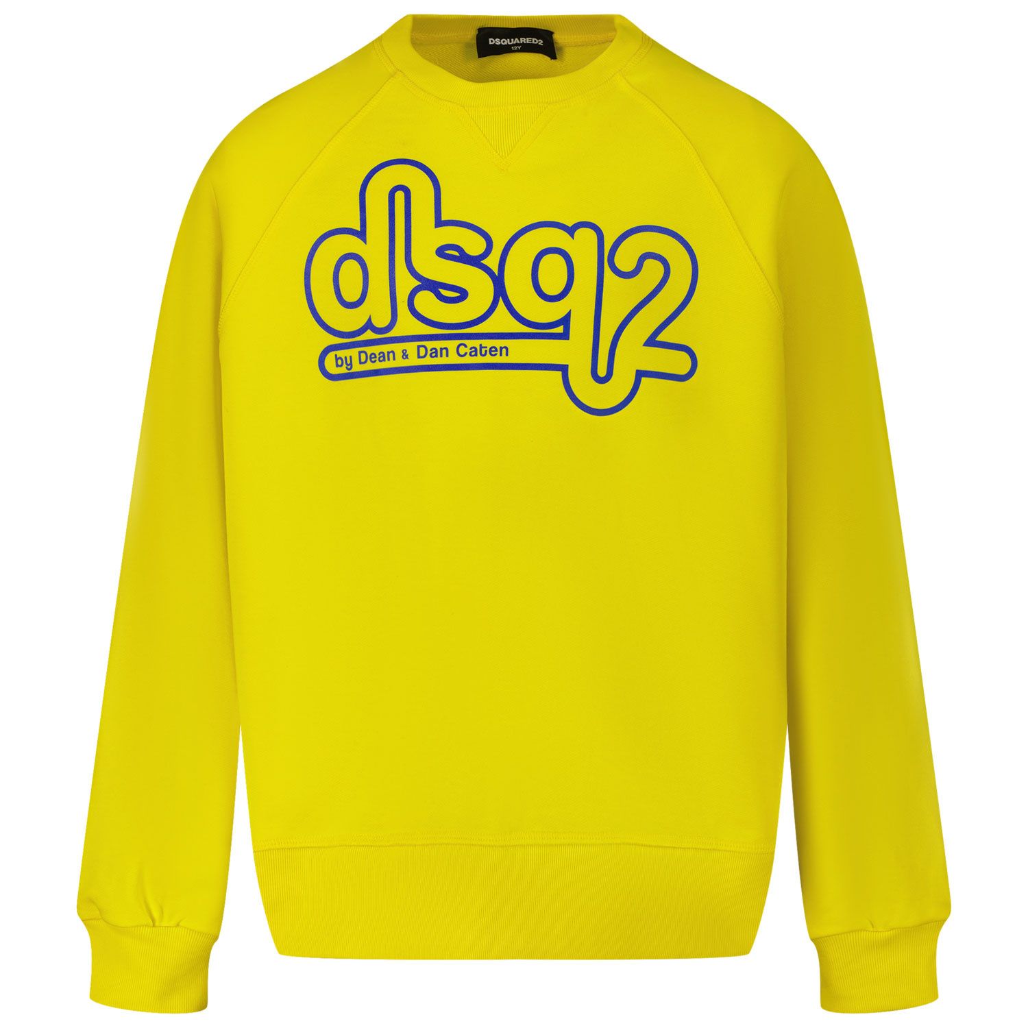 Picture of Dsquared2 DQ0818 kids sweater yellow