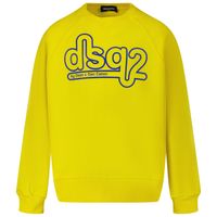 Picture of Dsquared2 DQ0818 kids sweater yellow