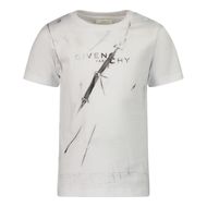 Afbeelding van Givenchy H05206 baby t-shirt wit