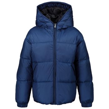 Armani 6H4BF9 kinderjas cobalt blauw Afbeelding van Armani 6H4BF9 kinderjas cobalt blauw