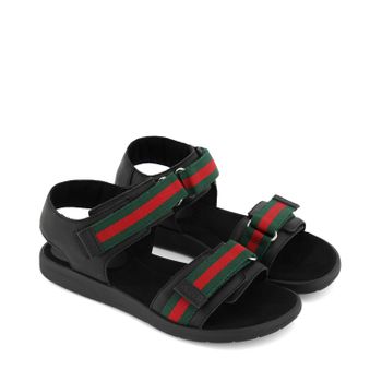 Gucci 257761 kindersandalen zwart Afbeelding van Gucci 257761 kindersandalen zwart