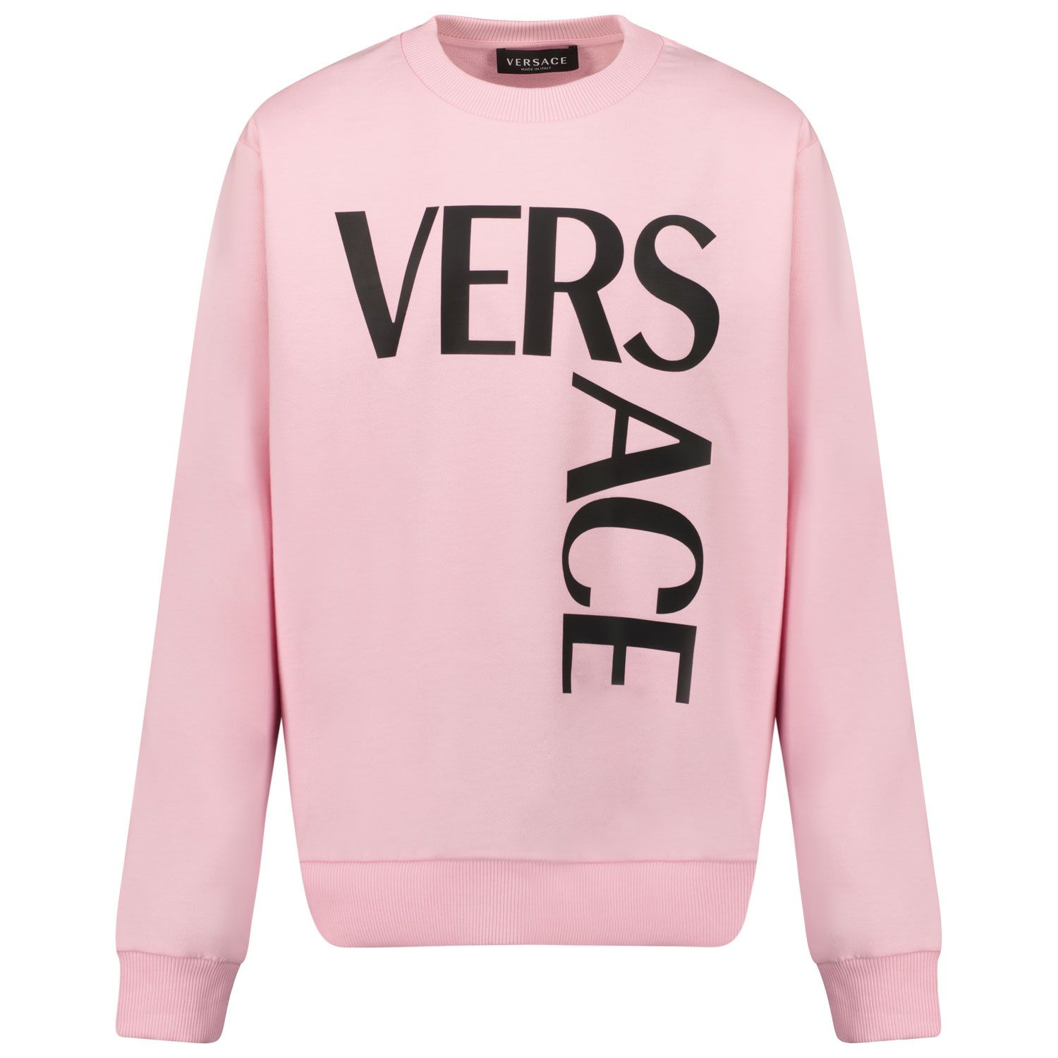 Picture of Versace 1000049 1A01399 kids sweater light pink