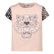 Afbeelding van Kenzo K05361 baby t-shirt licht roze